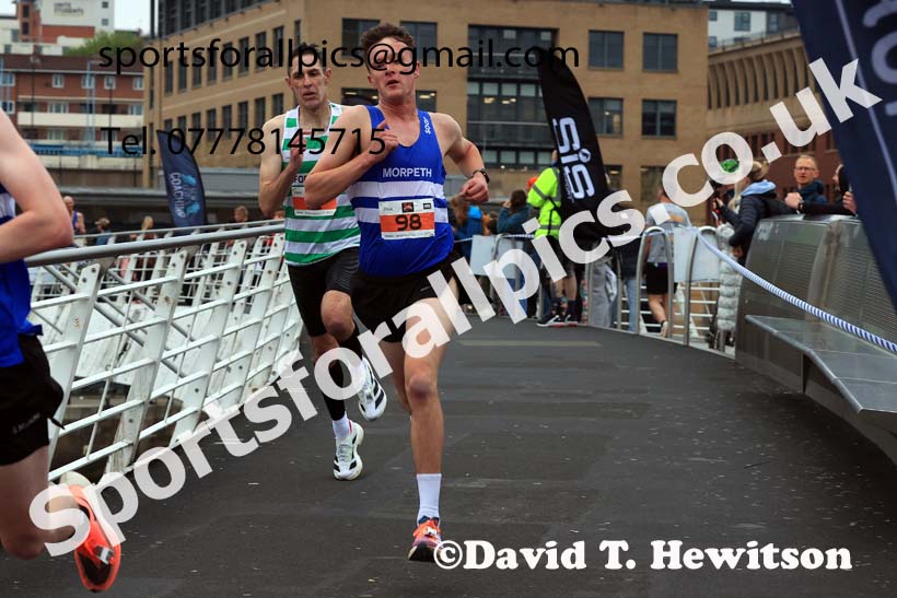 The 2025 Quayside 5k, Newcastle-Gateshead, Wednesday, April 23rd. Photo: David T. Hewitson/Sports for All Pics